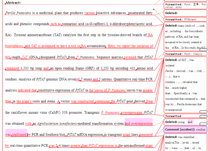 SCI论文英语润色范例，Plant Cell, Tissue and Organ Culture IF=3.633）发表案例