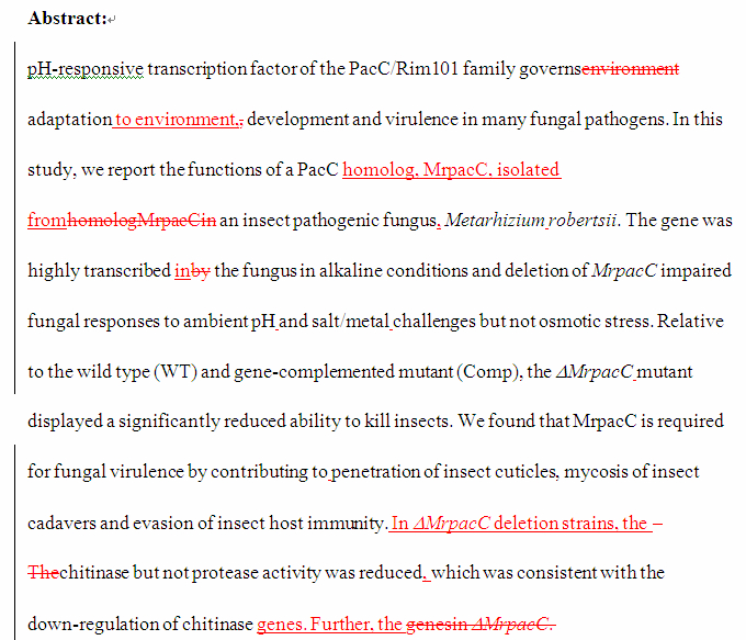 SCI论文英语润色Environmental Microbiology（ IF 		5.756）发表案例